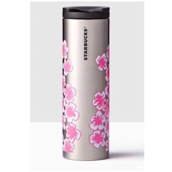 Starbucks Other - Starbucks 2017 16 oz. Sakura Cherry Blossom SS Tumbler Mug